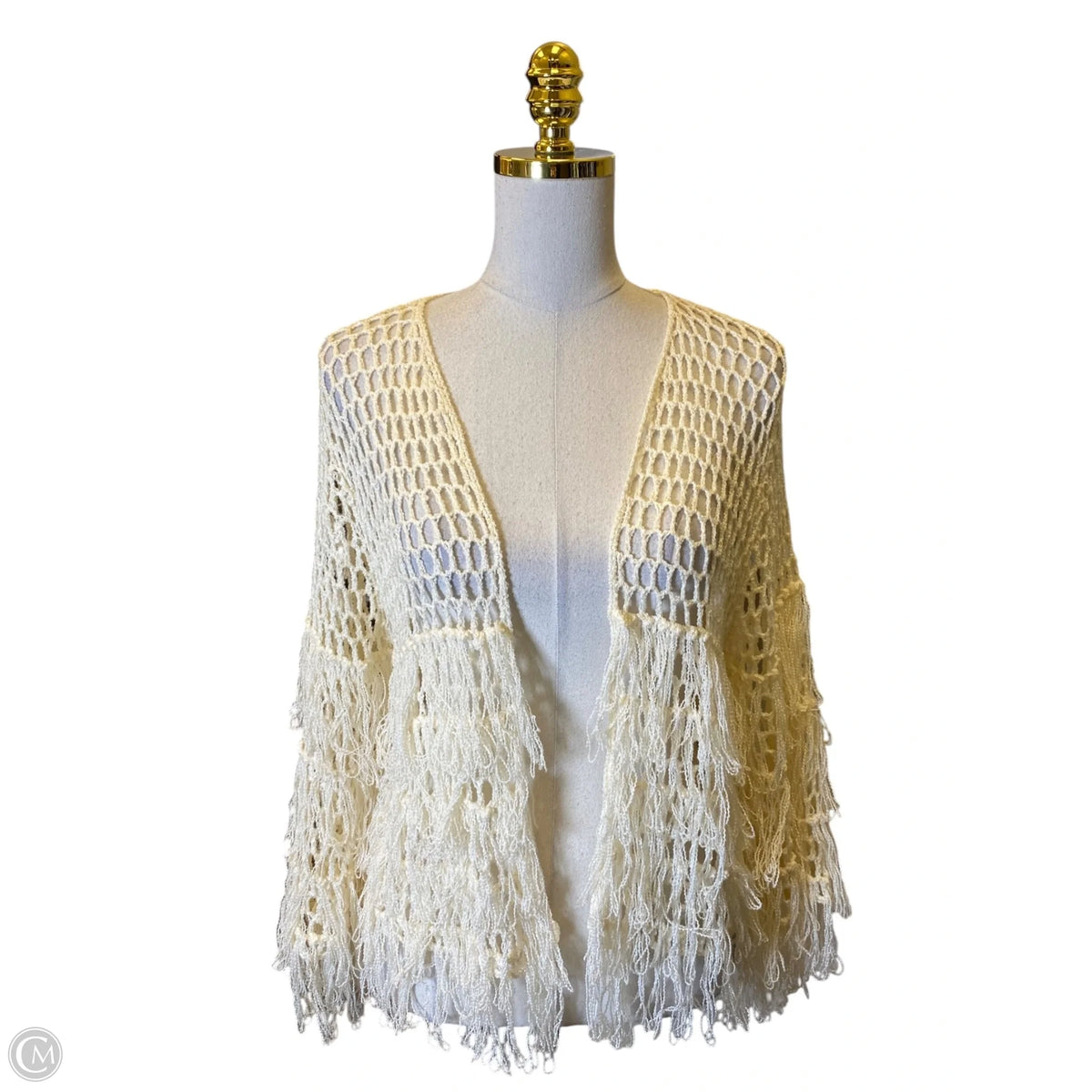 Cardigan By Pol In Cream, Size: L