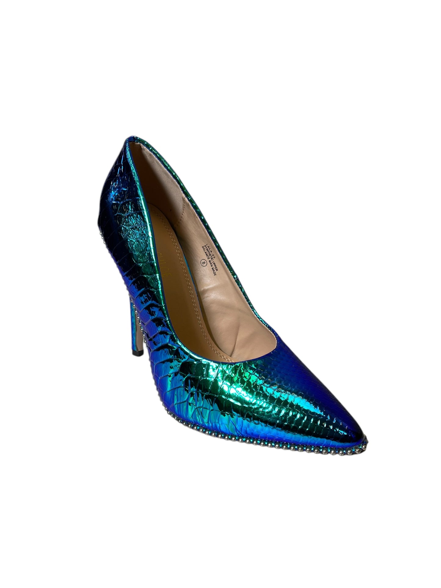 Shoes Heels Stiletto By Clothes Mentor In Teal, Size: 8