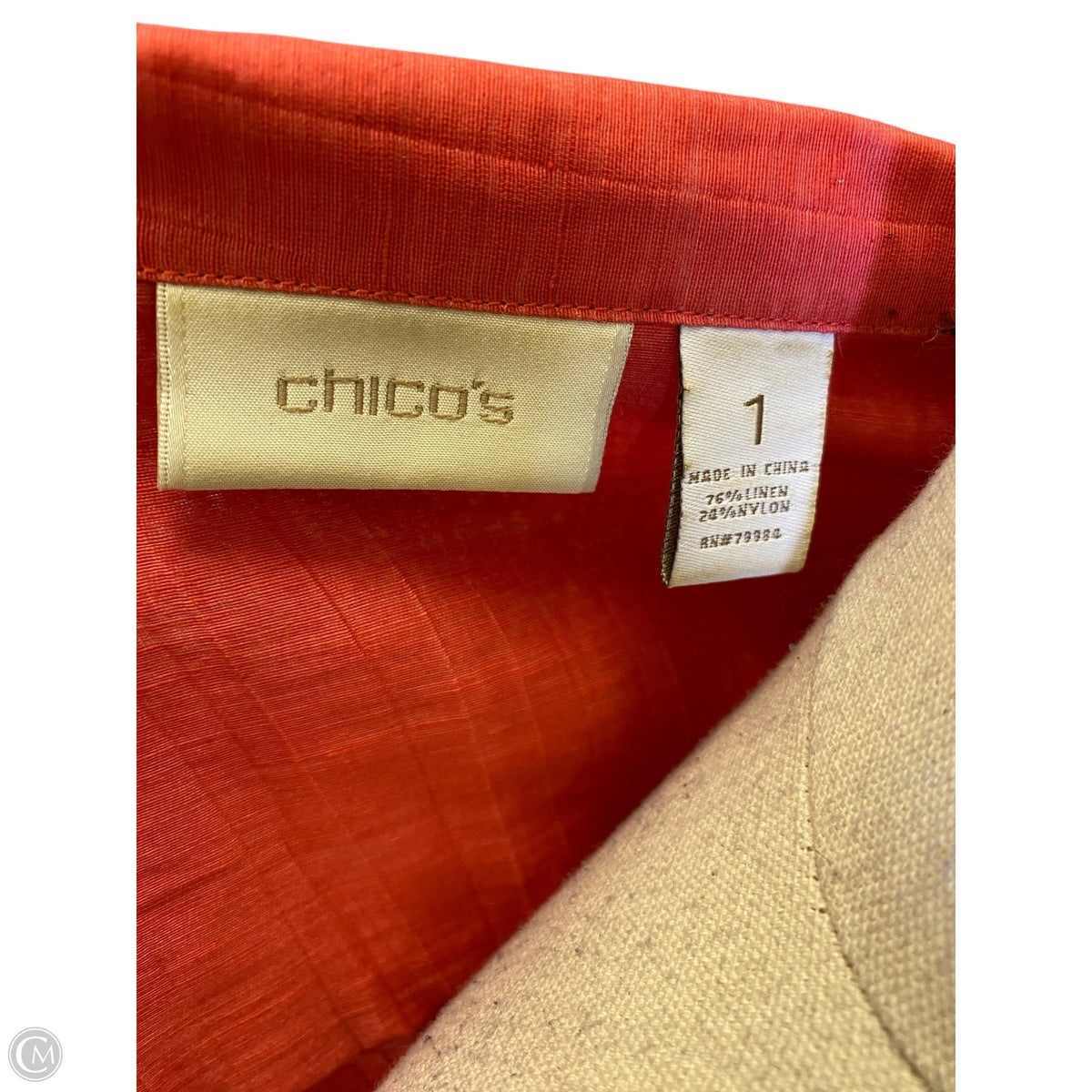 Jacket Moto By Chicos In Pink, Size: M