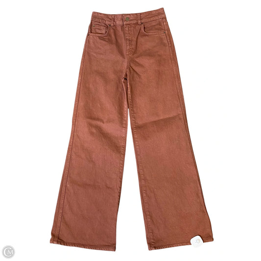 Jeans Designer By Sezane In Bronze, Size: 4