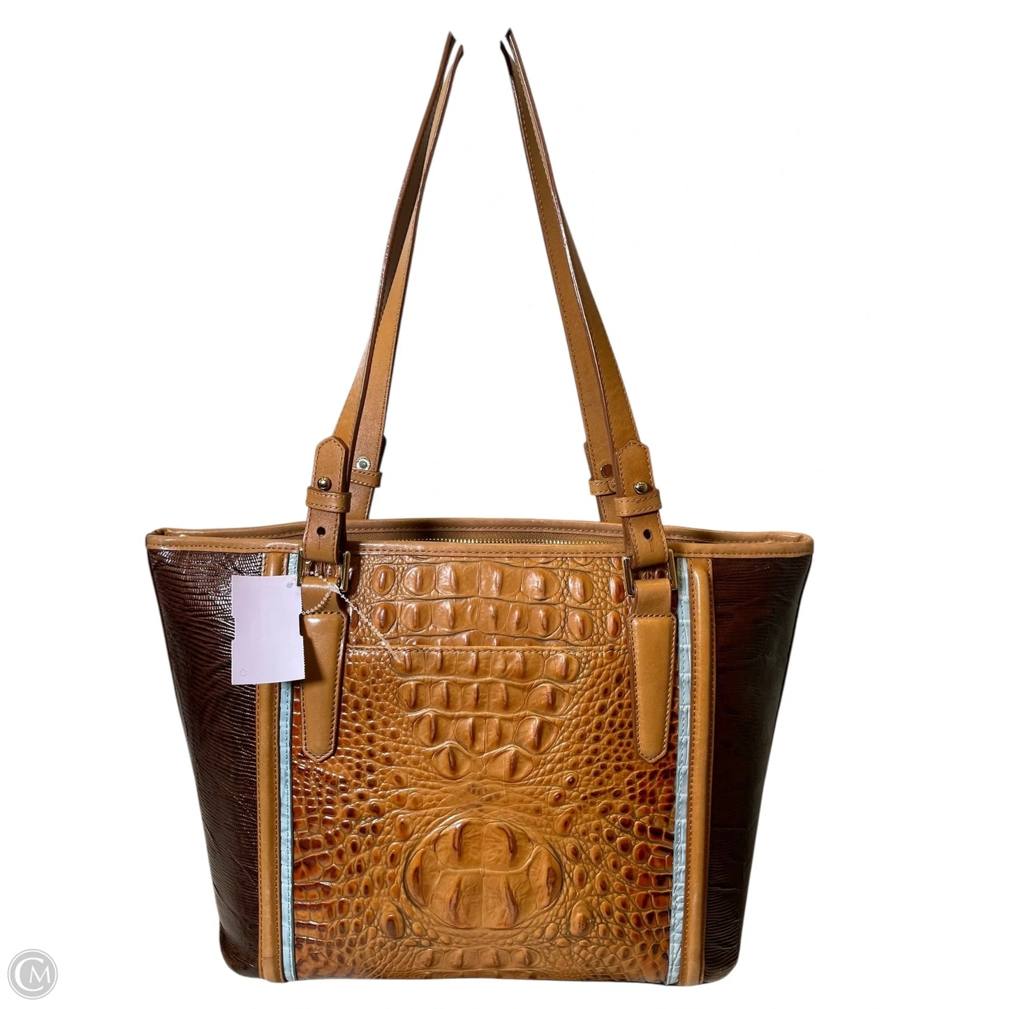 Handbag Designer By Brahmin, Size: Large