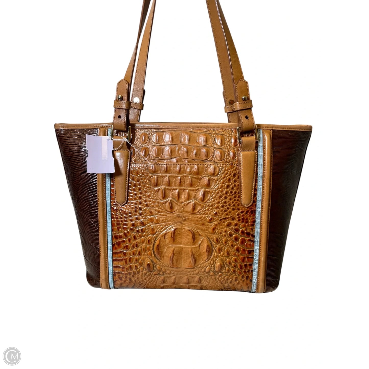 Handbag Designer By Brahmin, Size: Large