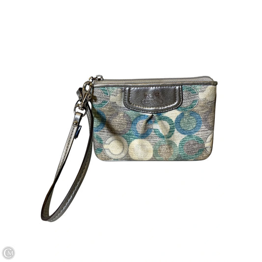 Wristlet Designer By Coach, Size: Medium