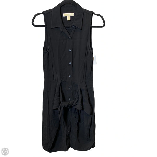 Dress Casual Midi By Michael By Michael Kors In Black, Size: 0