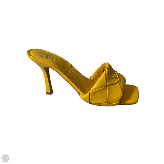 Shoes Heels Stiletto By Vince Camuto In Yellow, Size: 7