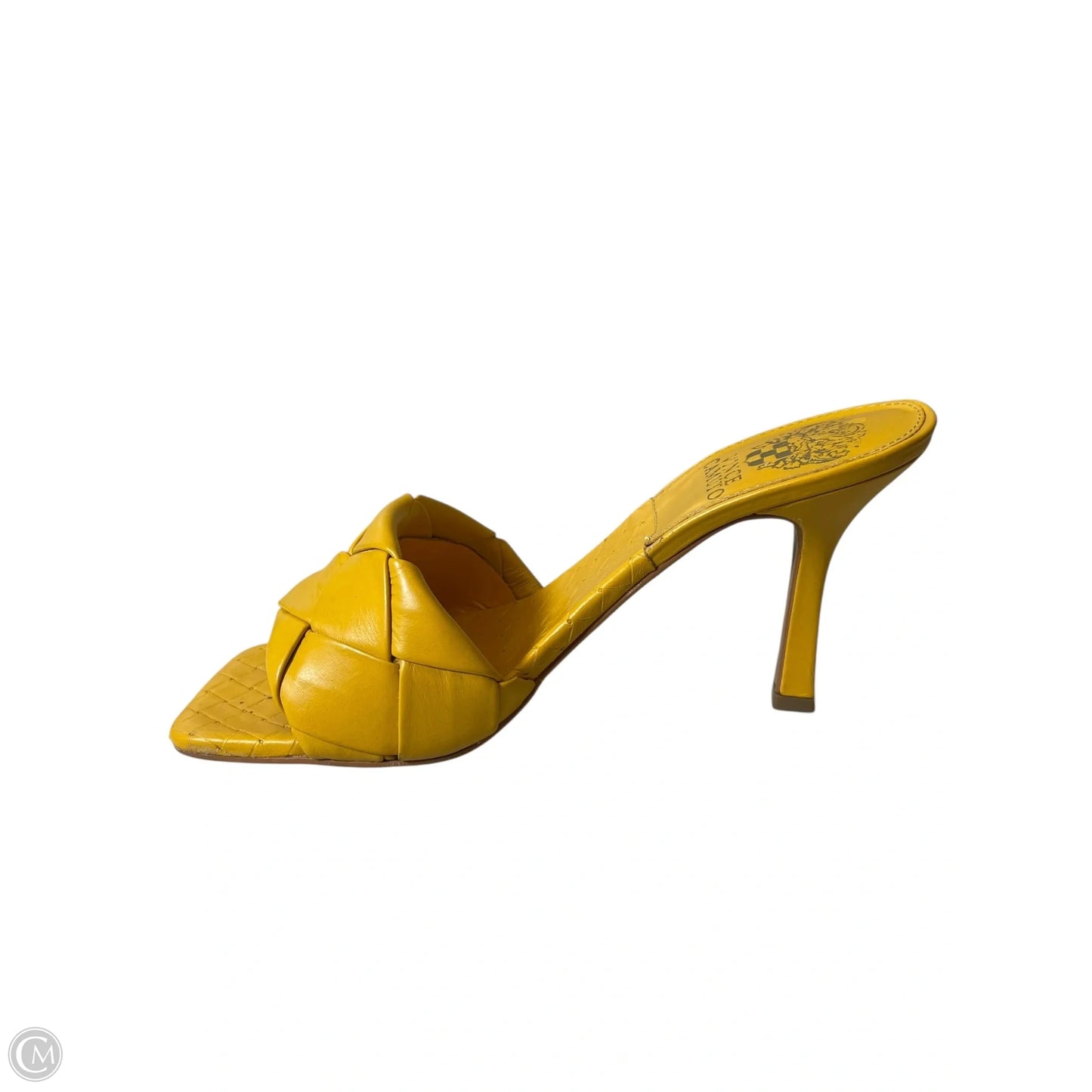 Shoes Heels Stiletto By Vince Camuto In Yellow, Size: 7