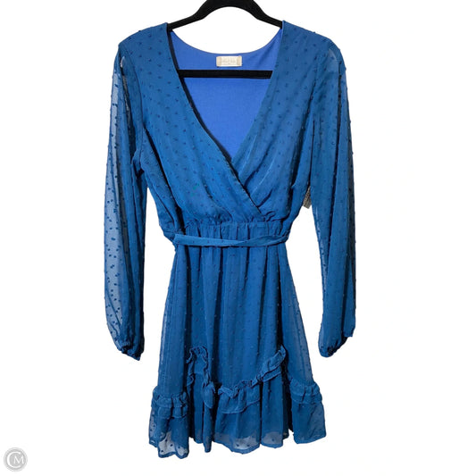 Dress Casual Midi By Altard State In Blue, Size: M