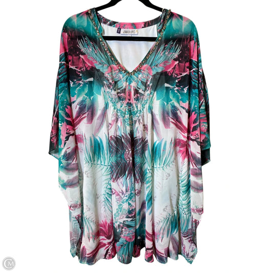 Swimwear Cover-up By Jennifer Lopez In Multi-colored, Size: L