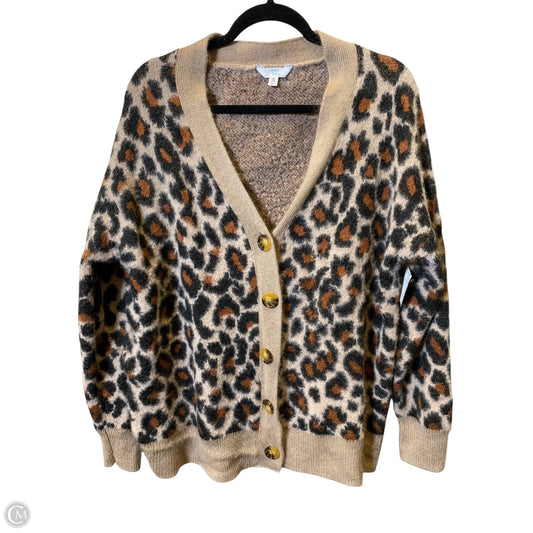 Sweater By Time And Tru In Animal Print, Size: XXL
