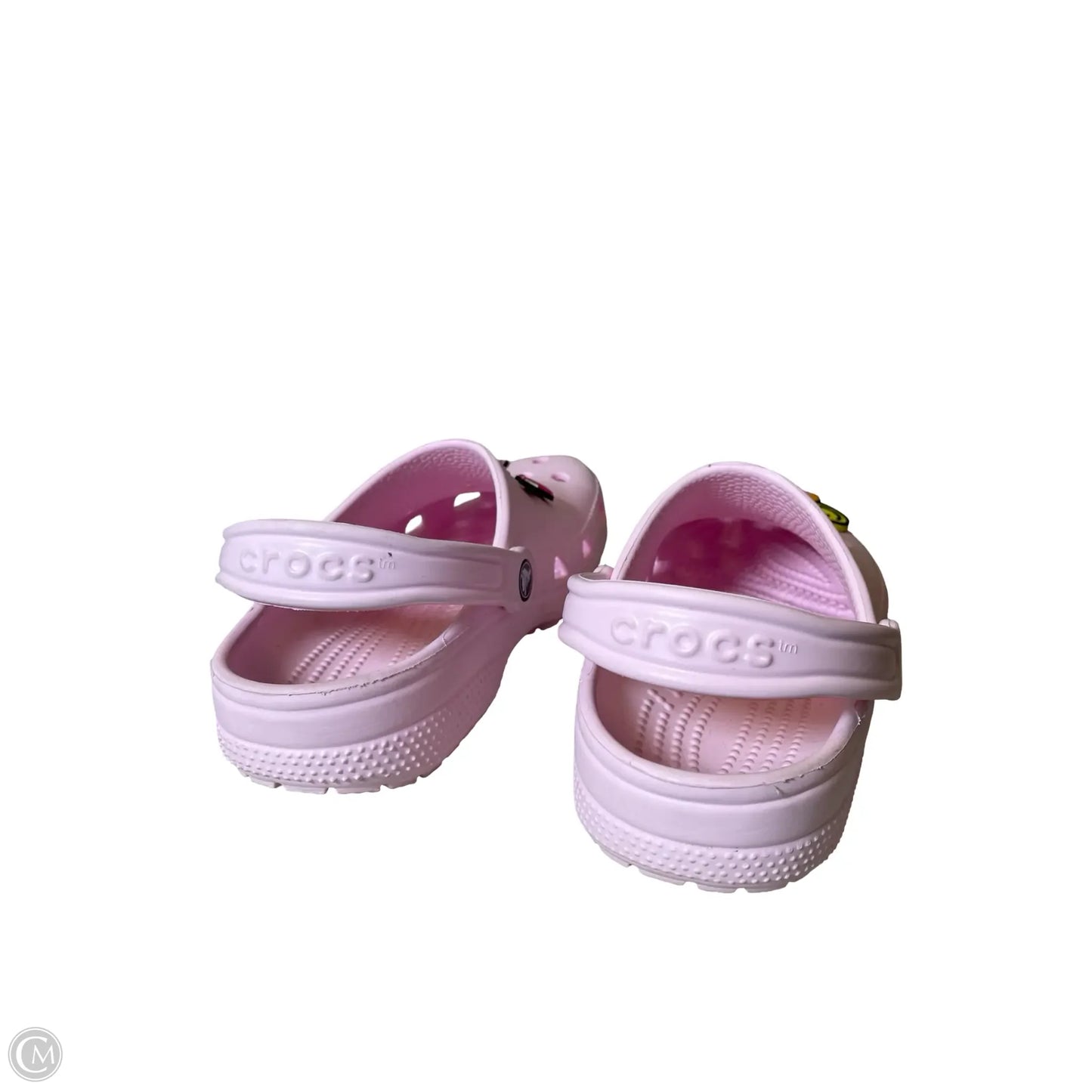 Shoes Flats By Crocs In Pink, Size: 7