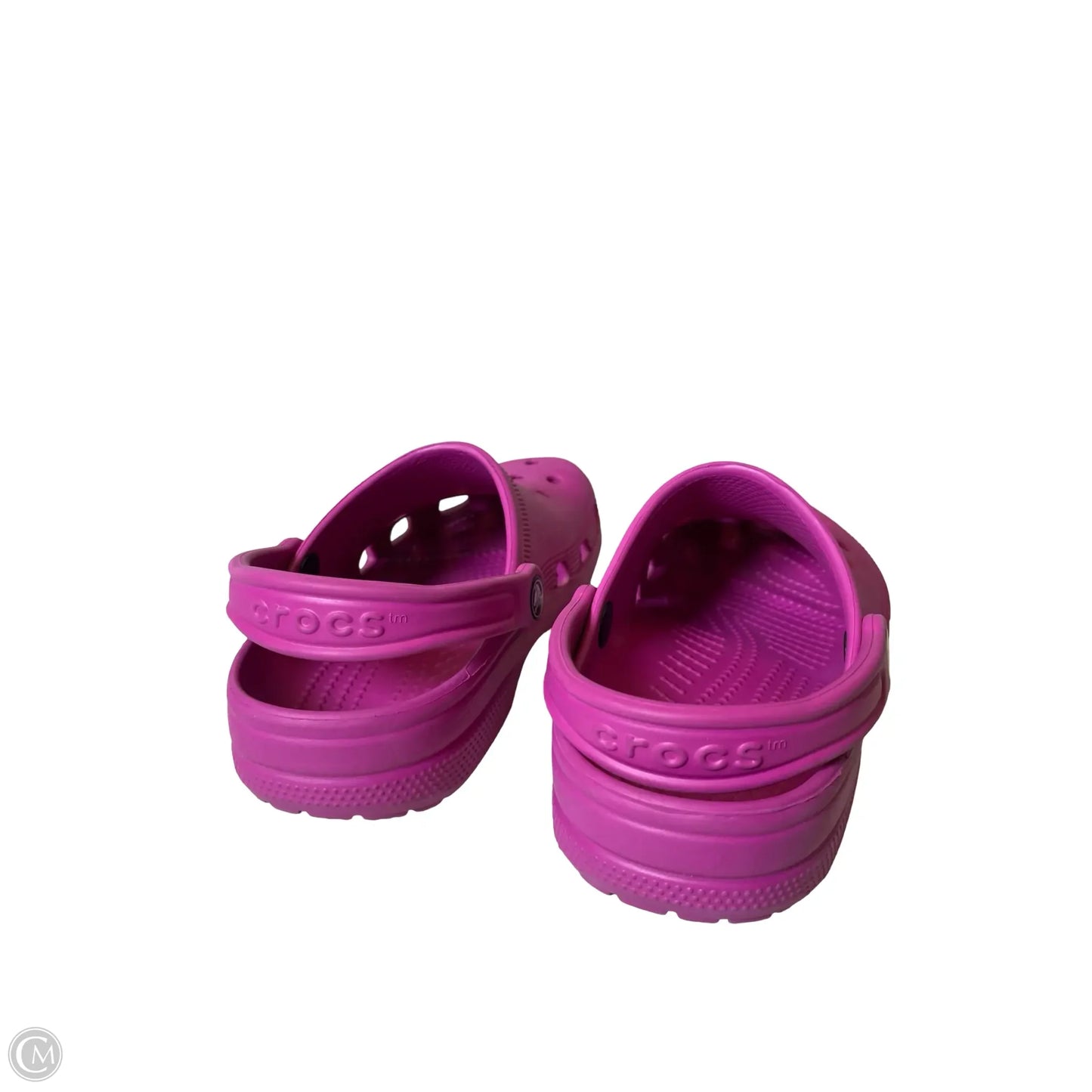 Shoes Flats By Crocs In Purple, Size: 6
