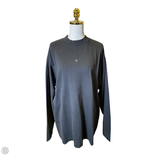 Sweatshirt Crewneck By Gap In Black, Size: S