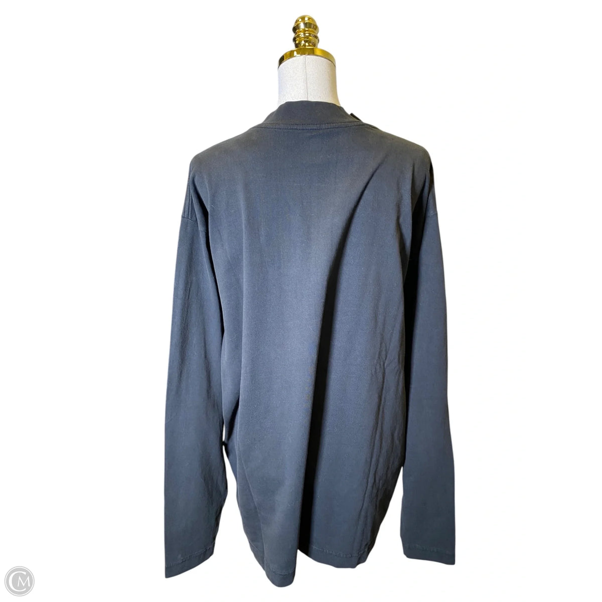 Sweatshirt Crewneck By Gap In Black, Size: S