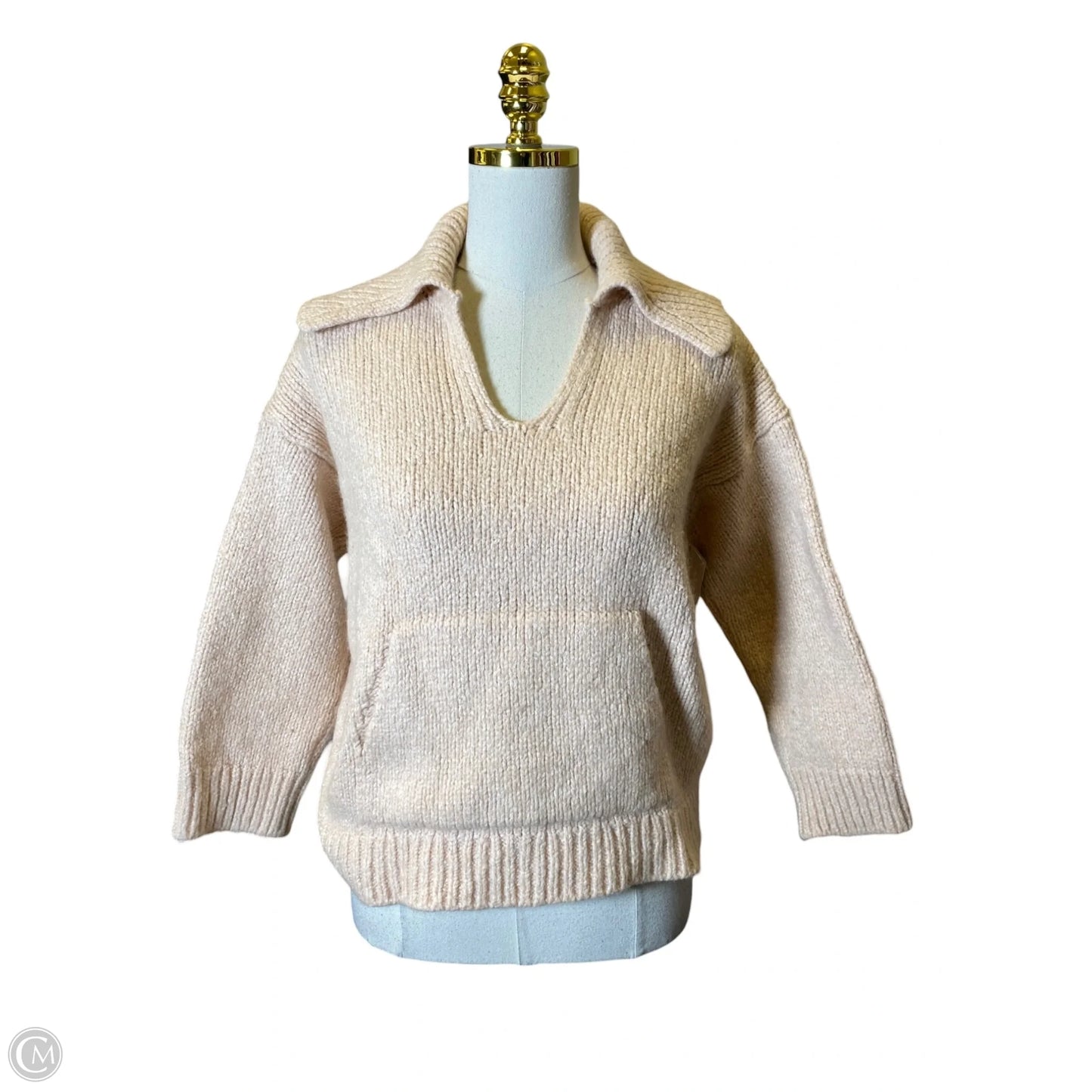 Sweater By Pilcro In Peach, Size: S