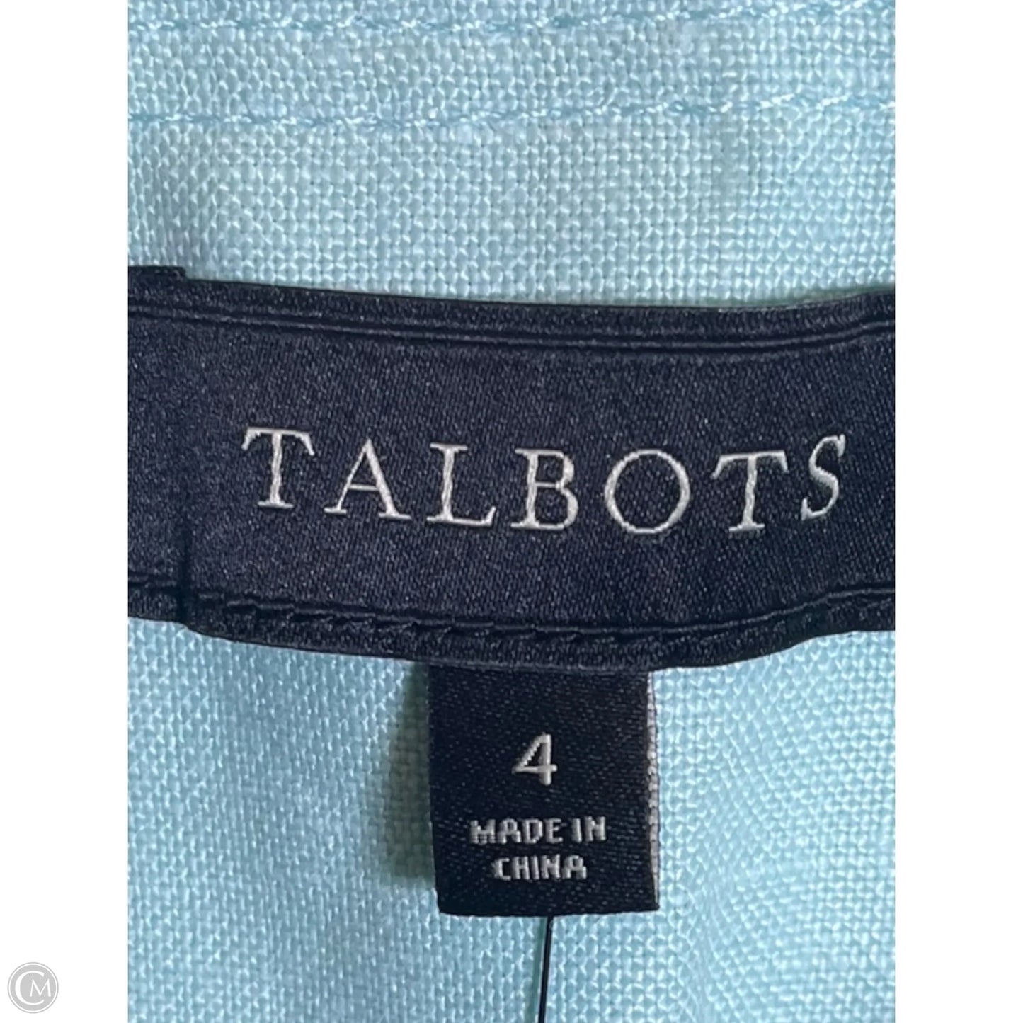 Blazer By Talbots In Blue, Size: 4