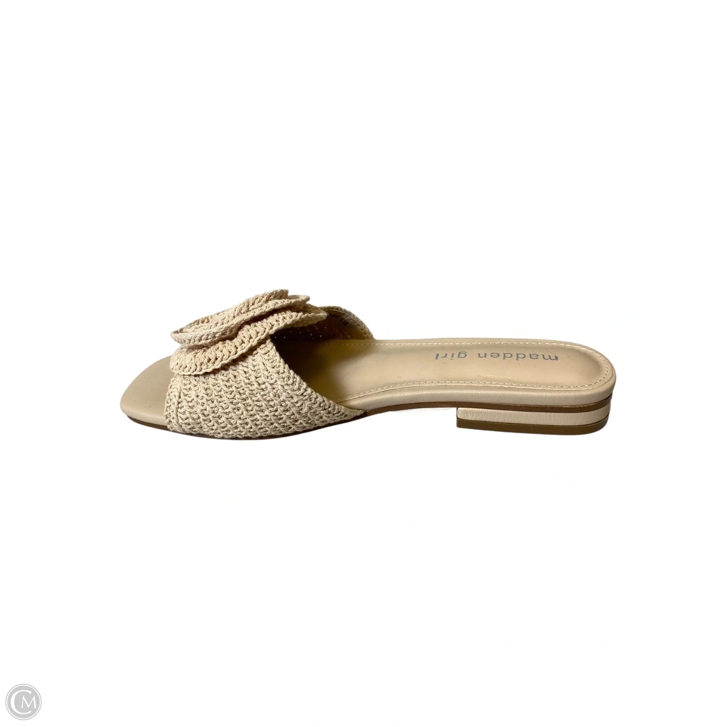 Sandals Flats By Madden Girl In Tan, Size: 6