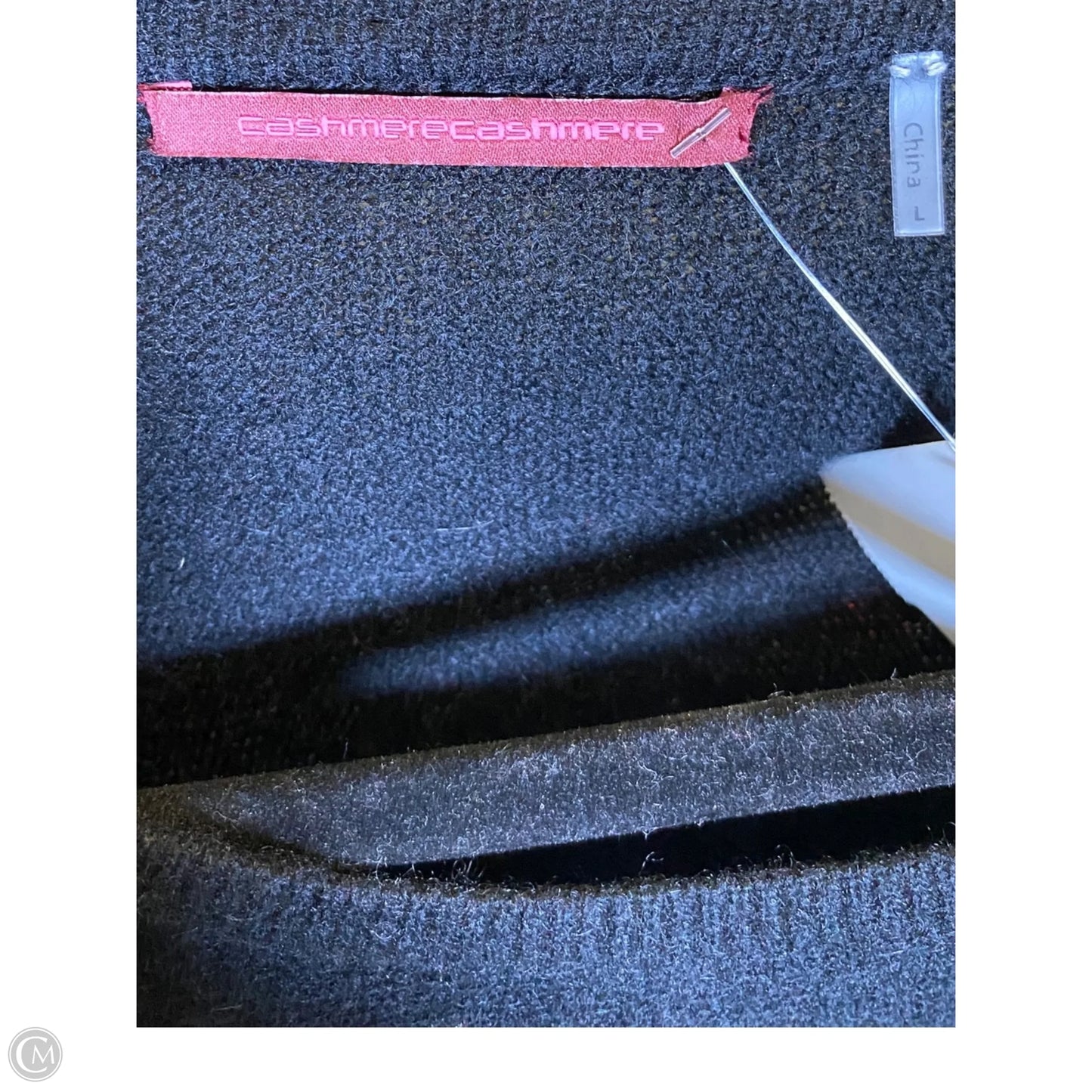Sweater By Clothes Mentor In Black, Size: L