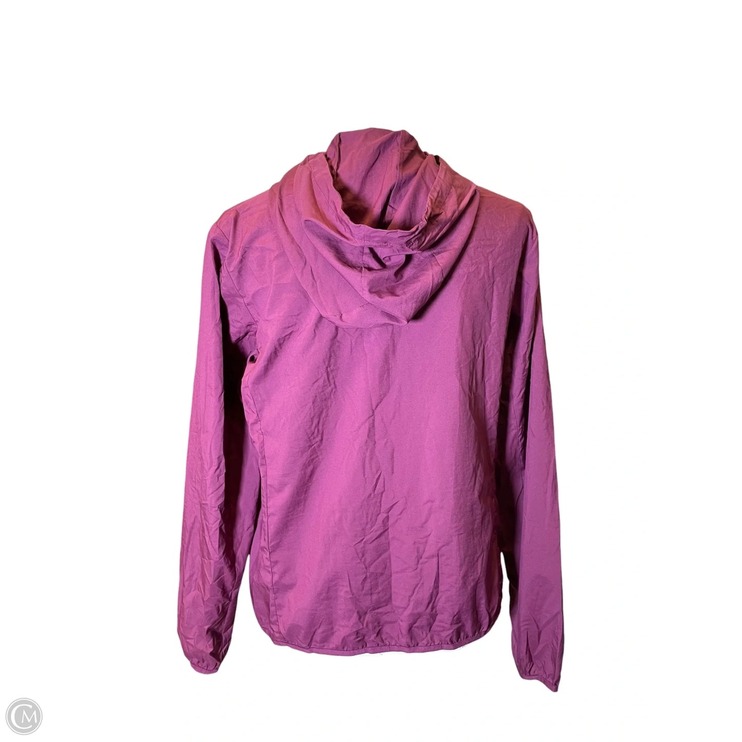 Athletic Jacket By Uniqlo In Maroon, Size: M