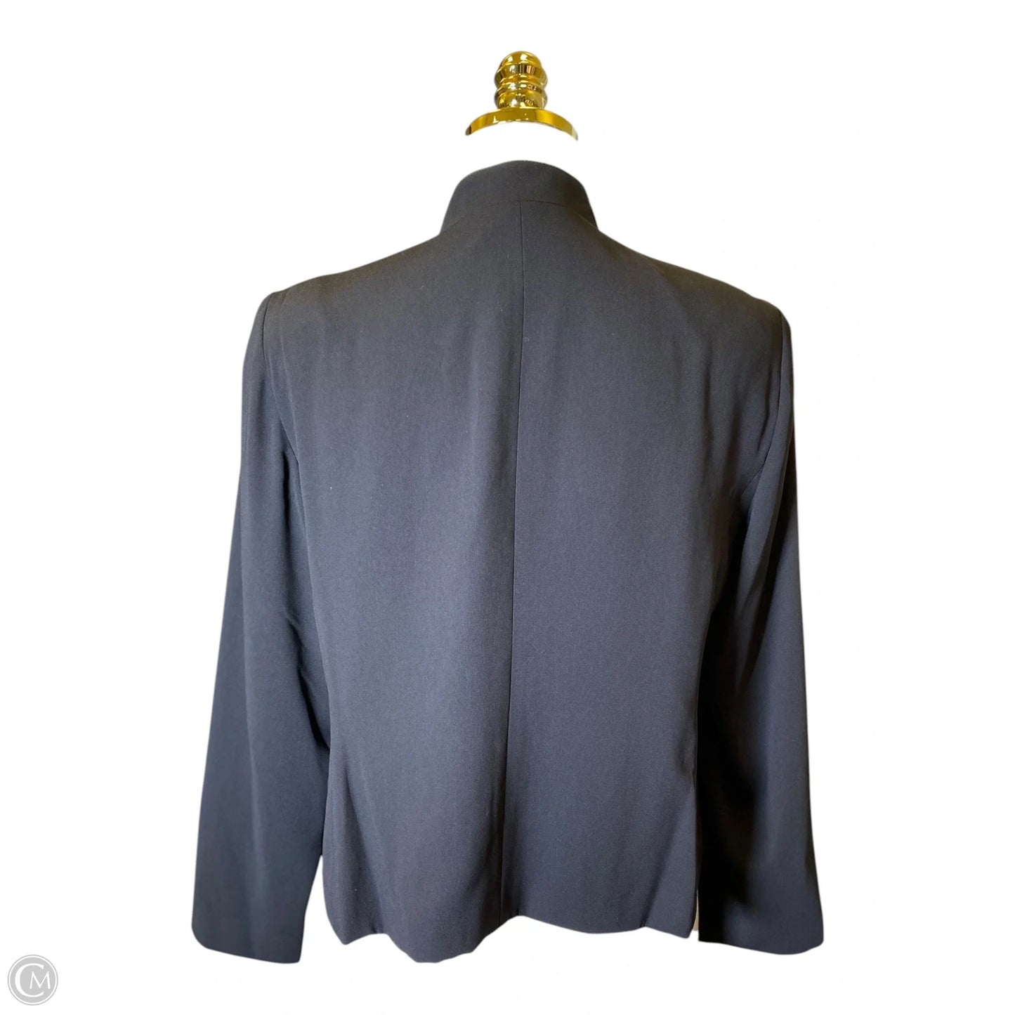 Blazer By Clothes Mentor In Black, Size: 12p