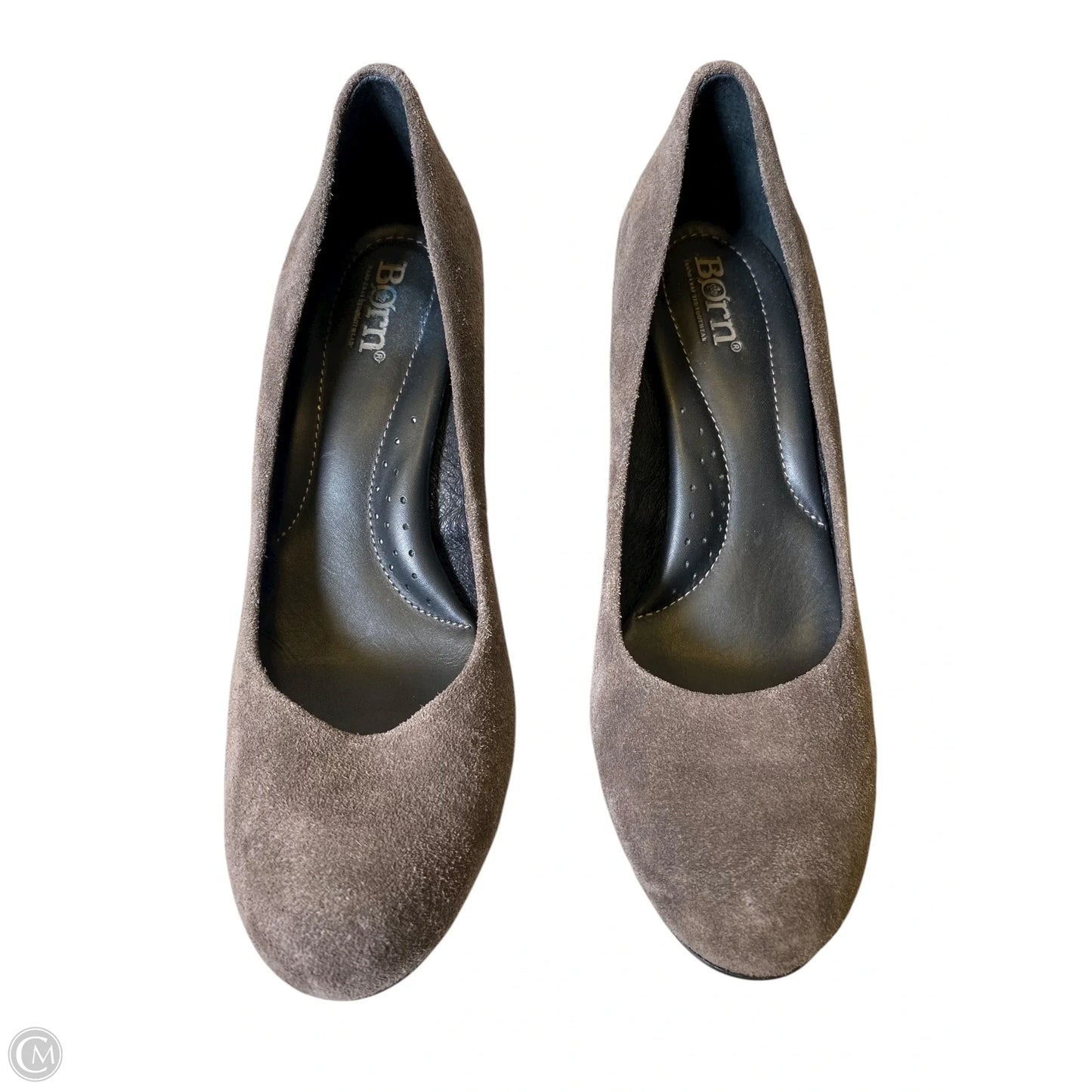 Shoes Heels Block By Born In Grey, Size: 7