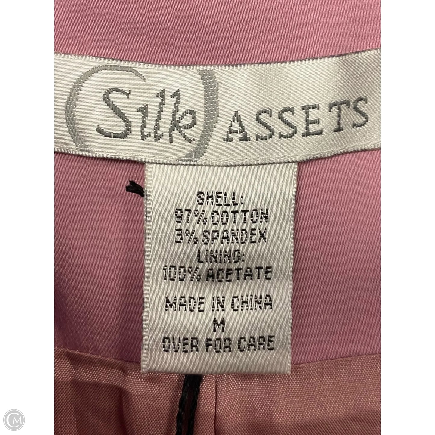 Blazer By Clothes Mentor In Pink, Size: M