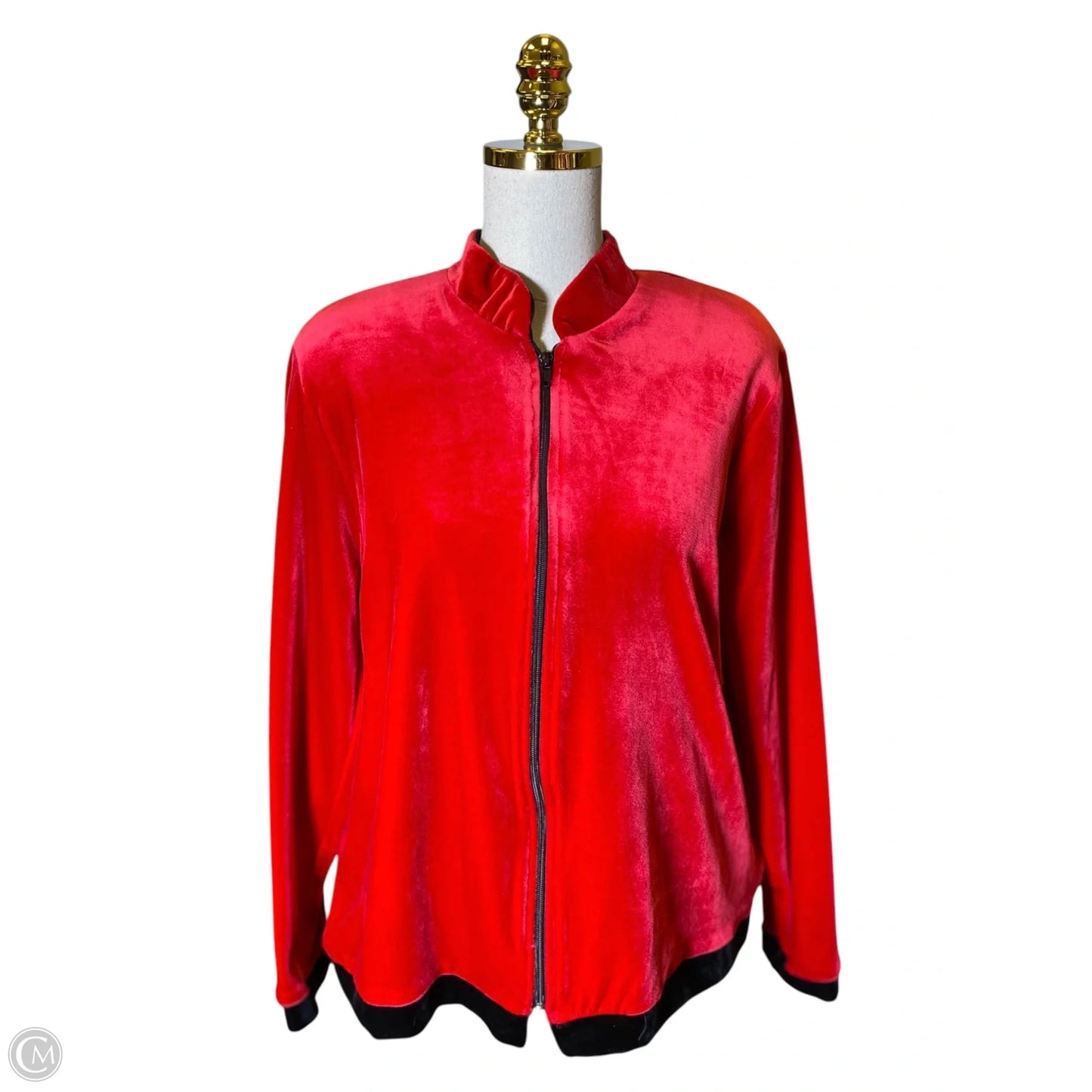 Jacket Other By Clio In Black & Red, Size: L
