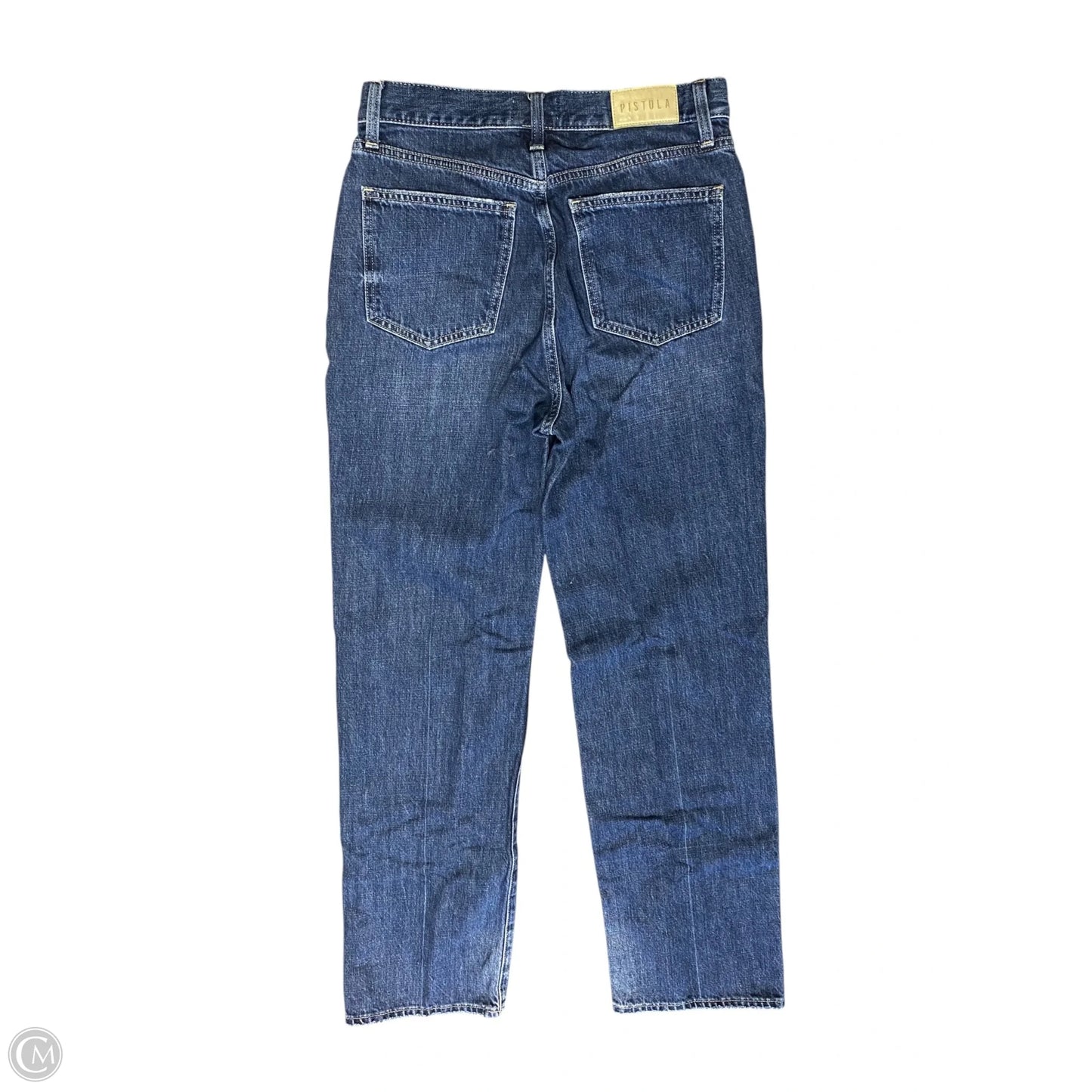 Jeans Straight By Pistola In Blue Denim, Size: 4