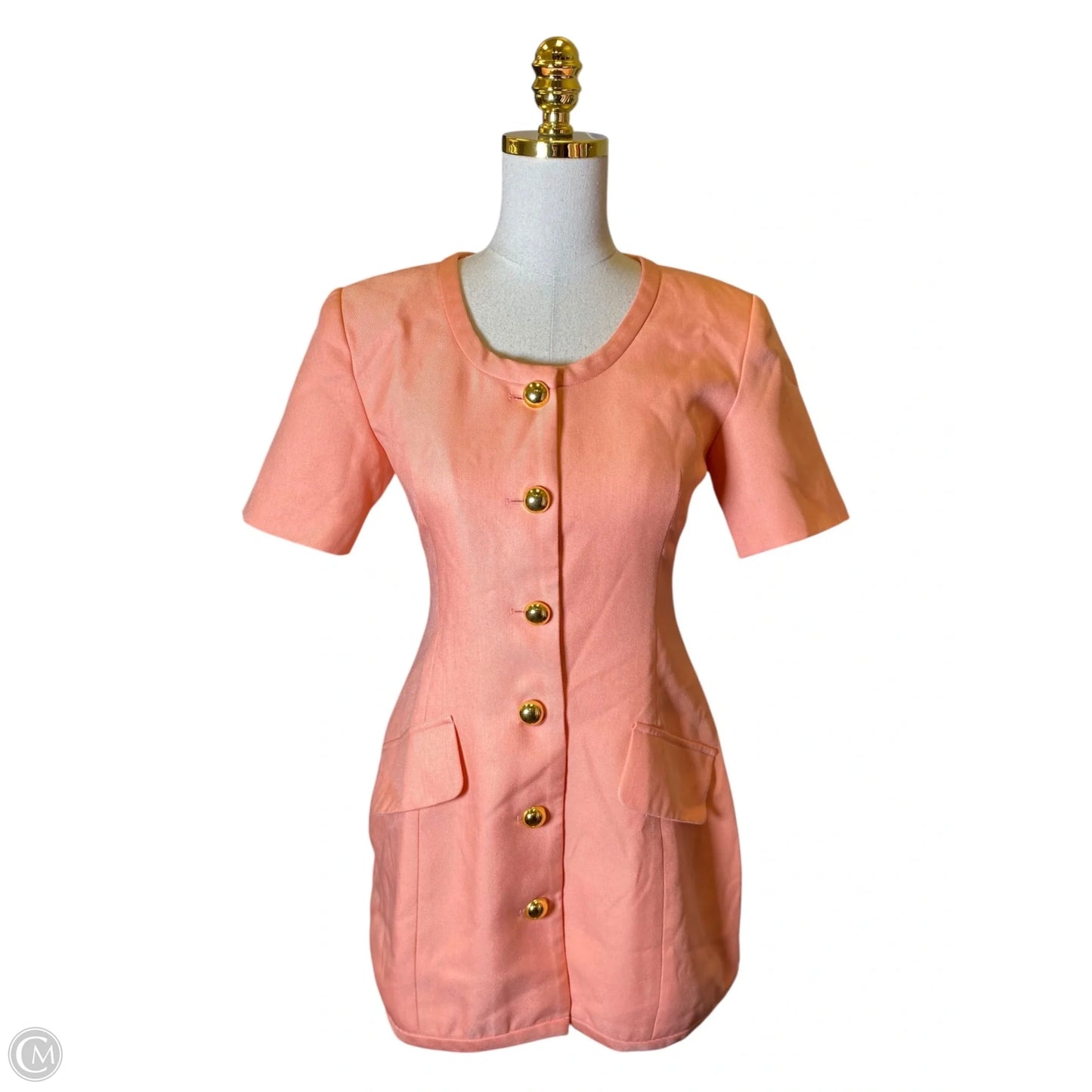 Dress Casual Midi By 1.state In Coral, Size: S