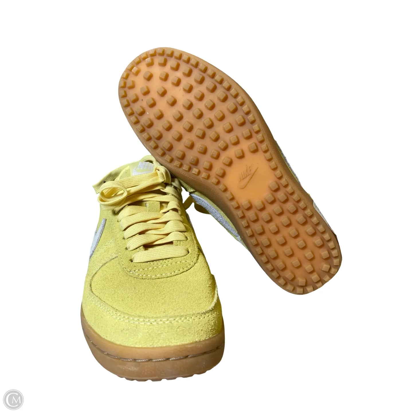 Shoes Sneakers By Nike In Yellow, Size: 6.5