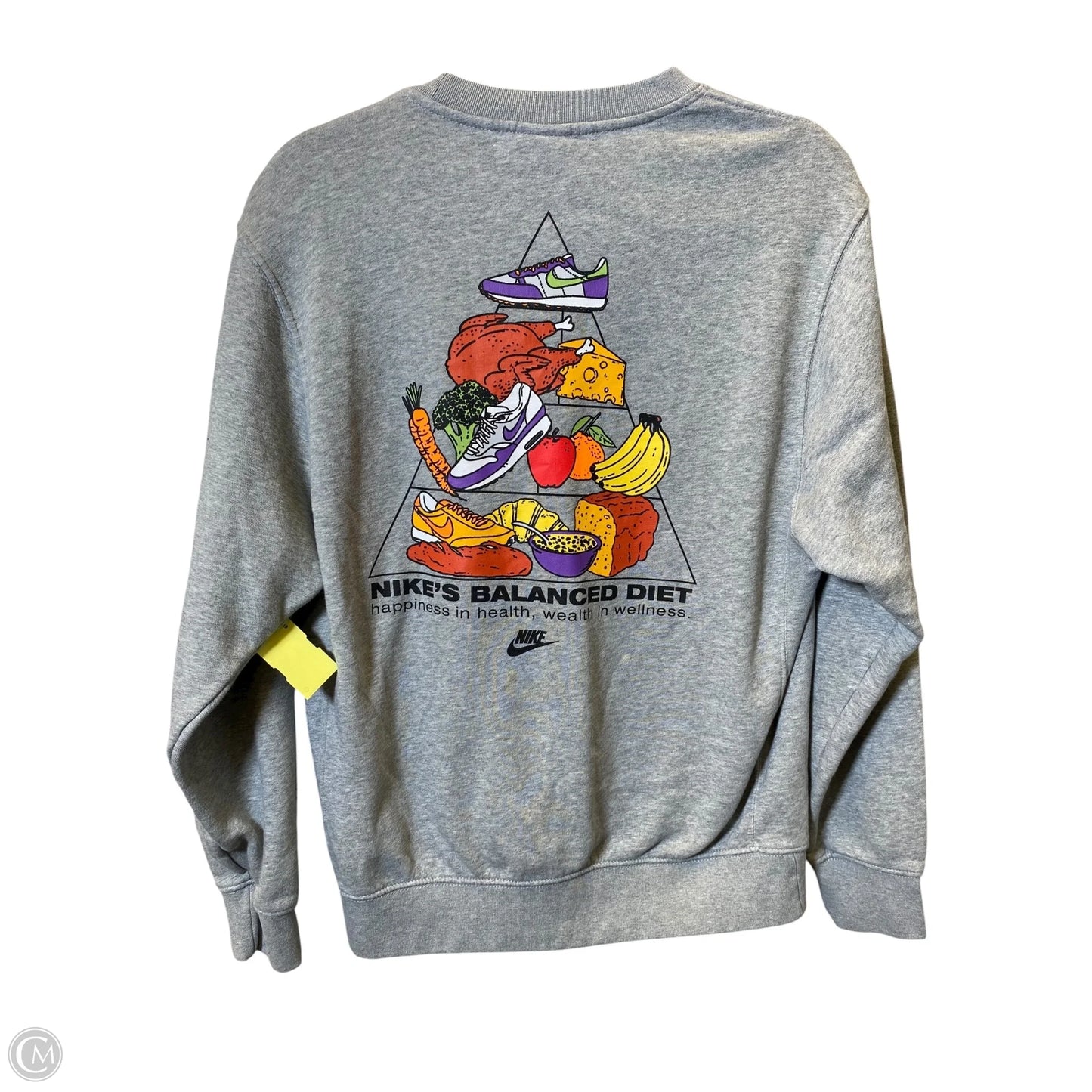 Sweatshirt Crewneck By Nike In Multi-colored, Size: S