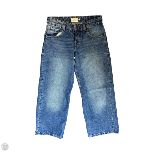 Jeans Wide Leg By Clothes Mentor In Blue Denim, Size: 2