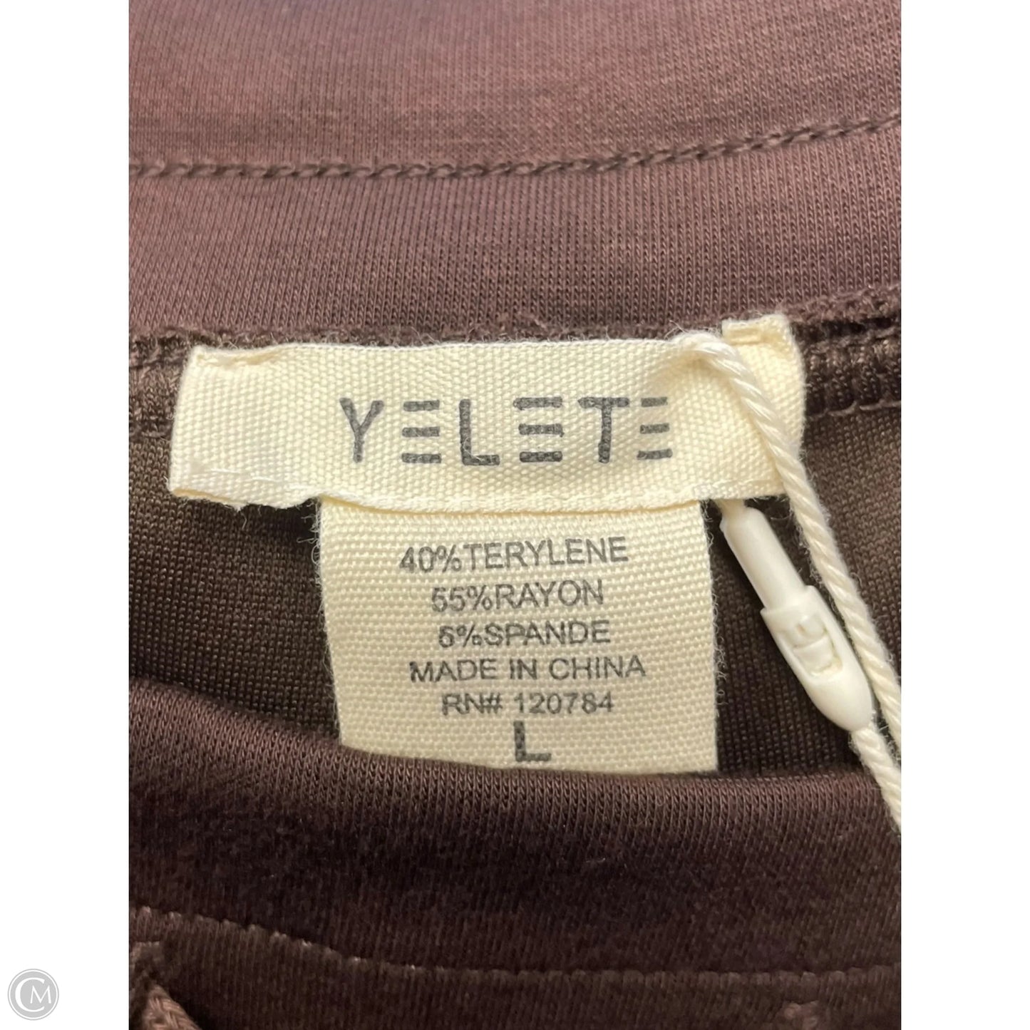 Pants Lounge By Yelete In Brown, Size: L