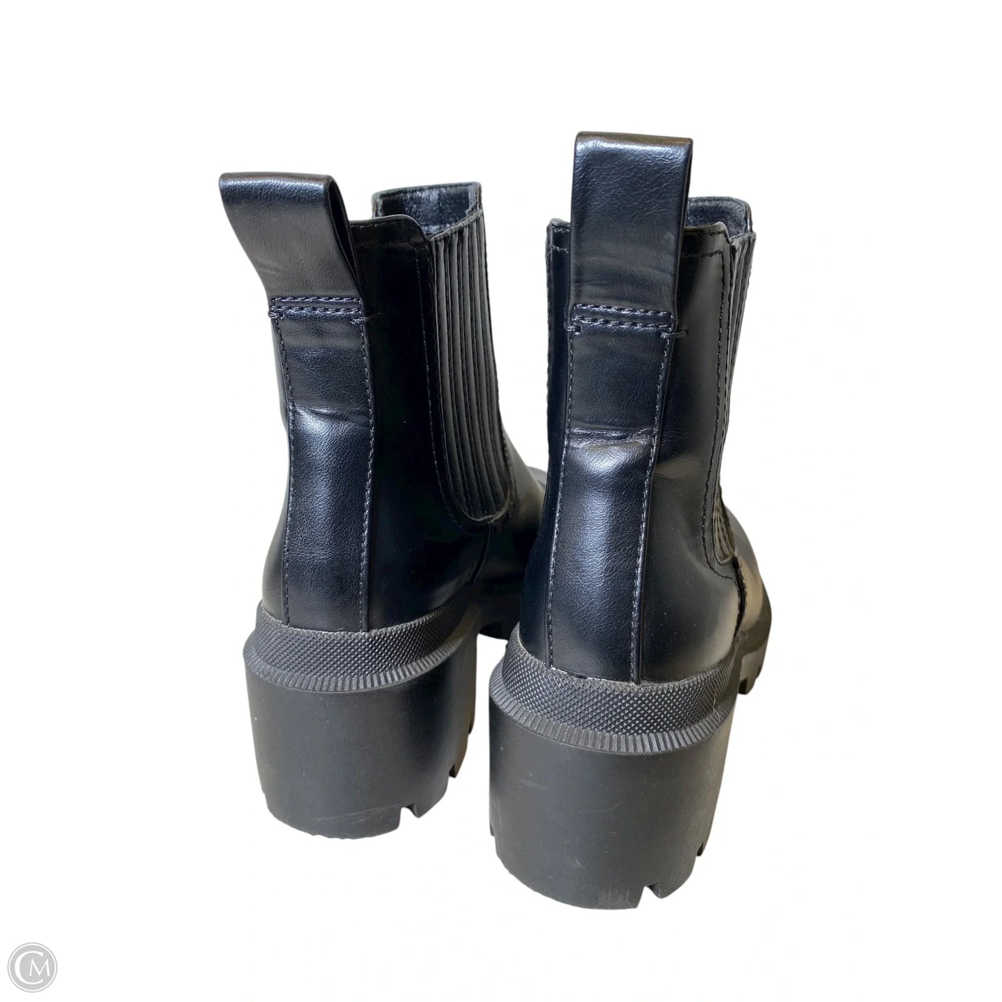 Boots Ankle Heels By Universal Thread In Black, Size: 9