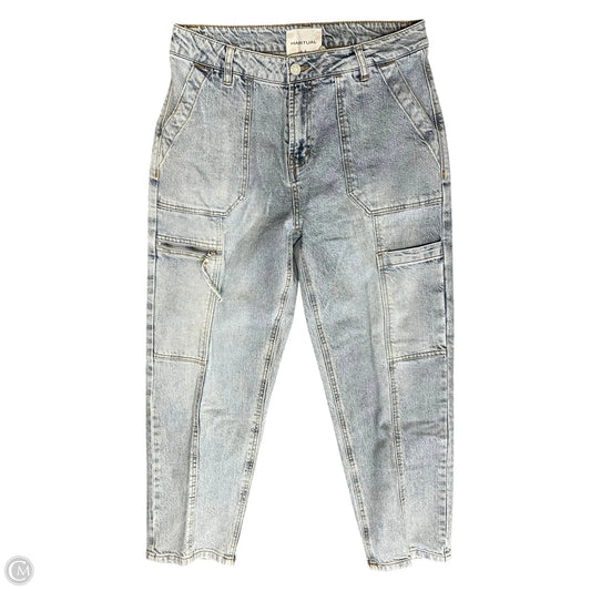 Jeans Straight By Habitual In Blue Denim, Size: 8