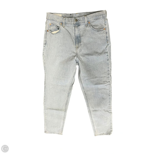 Jeans Skinny By Gap In Blue Denim, Size: 12