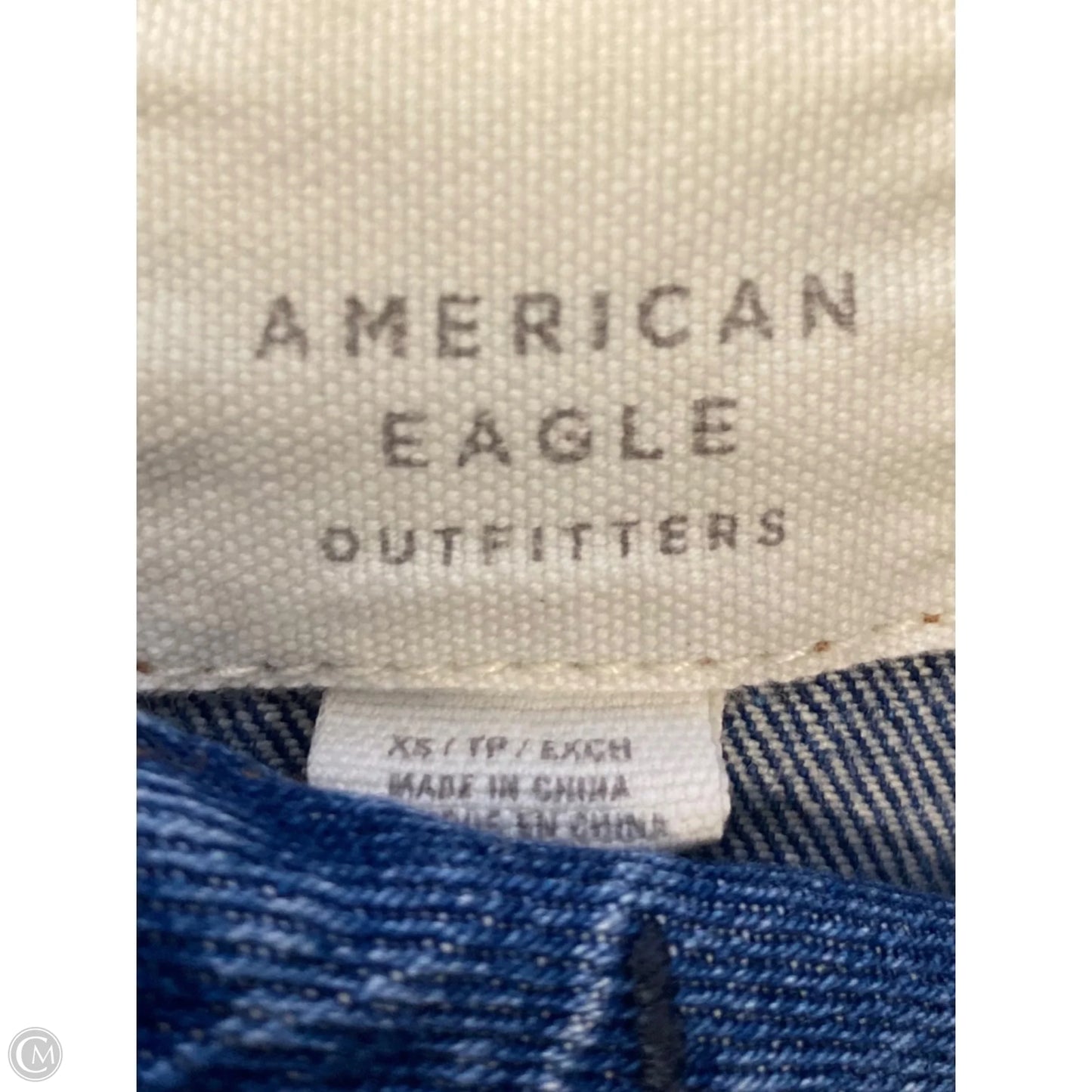 Jacket Denim By America In Blue Denim, Size: Xs