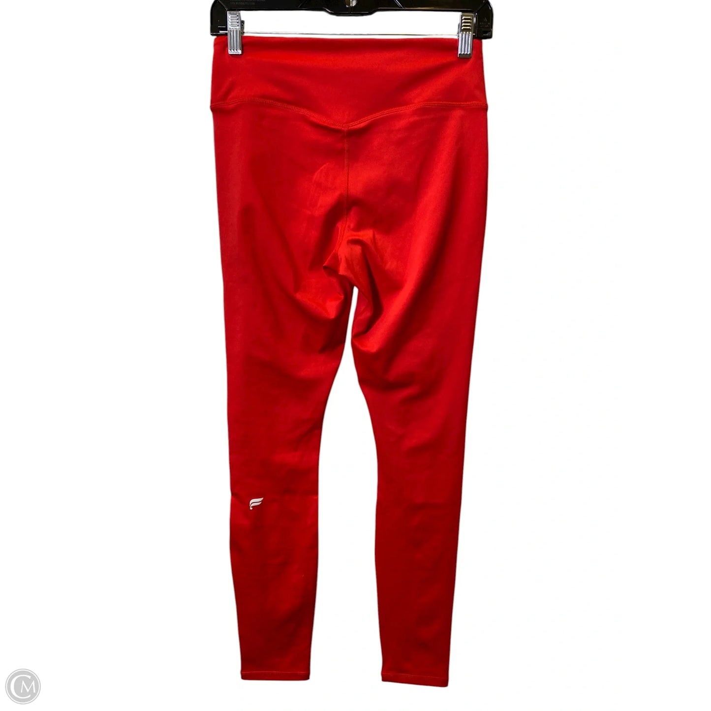 Athletic Leggings By Fabletics In Red, Size: M