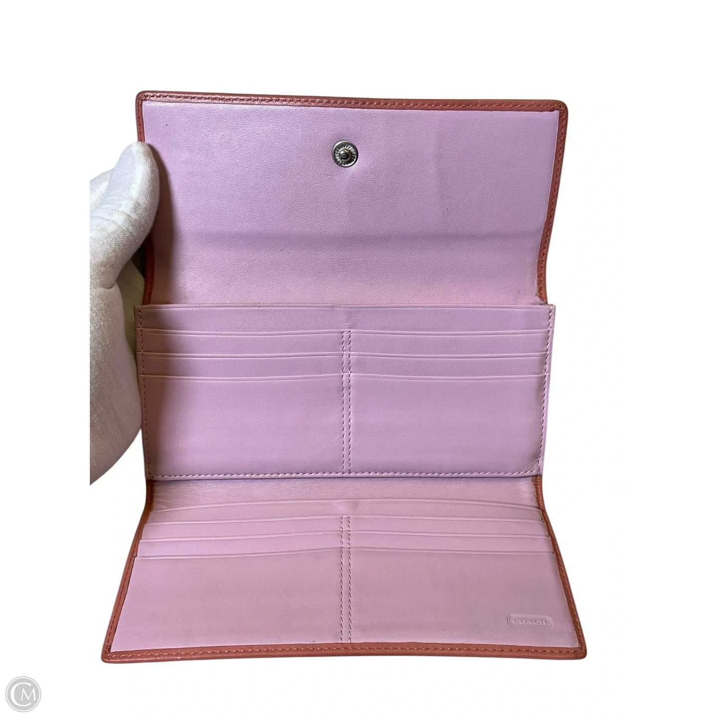 Wallet Designer By Coach, Size: Large