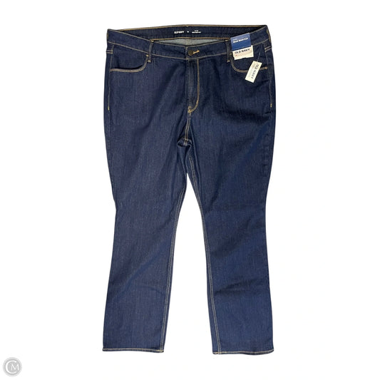 Jeans Boot Cut By Old Navy In Blue Denim, Size: 18