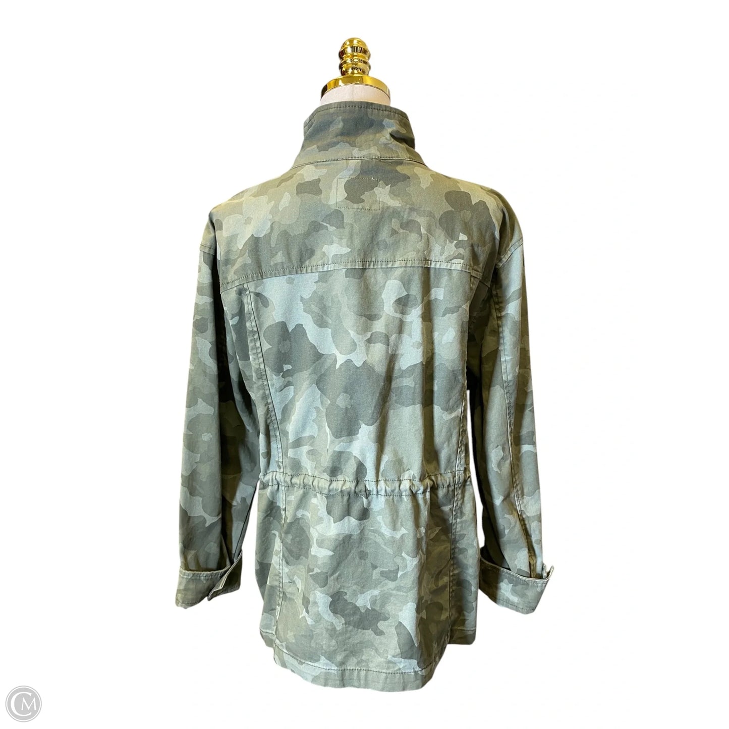 Jacket Moto By Old Navy In Camouflage Print, Size: Xl