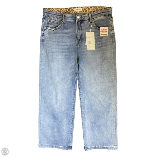 Jeans Wide Leg By Clothes Mentor In Blue Denim, Size: 2x