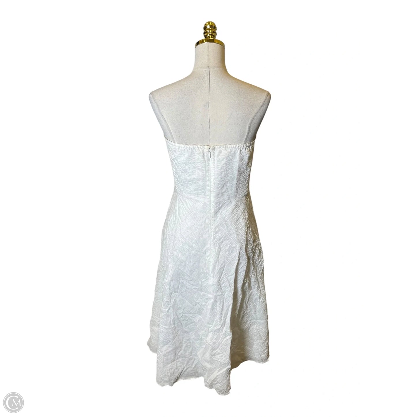 Dress Casual Midi By J. Crew In Cream, Size: 8