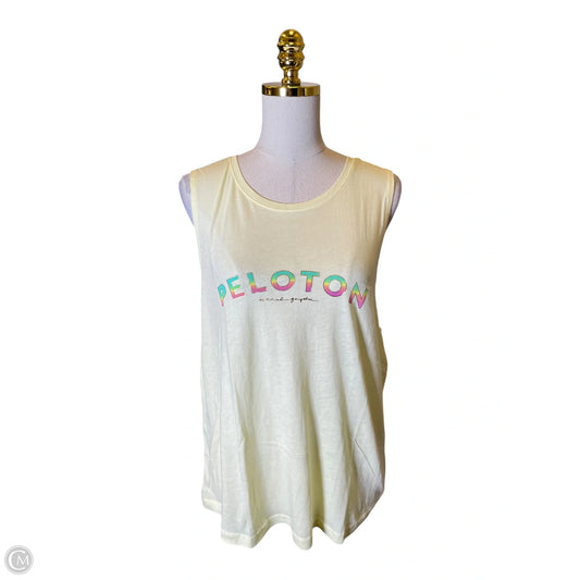 Tank Top By Peloton In Yellow, Size: Xl