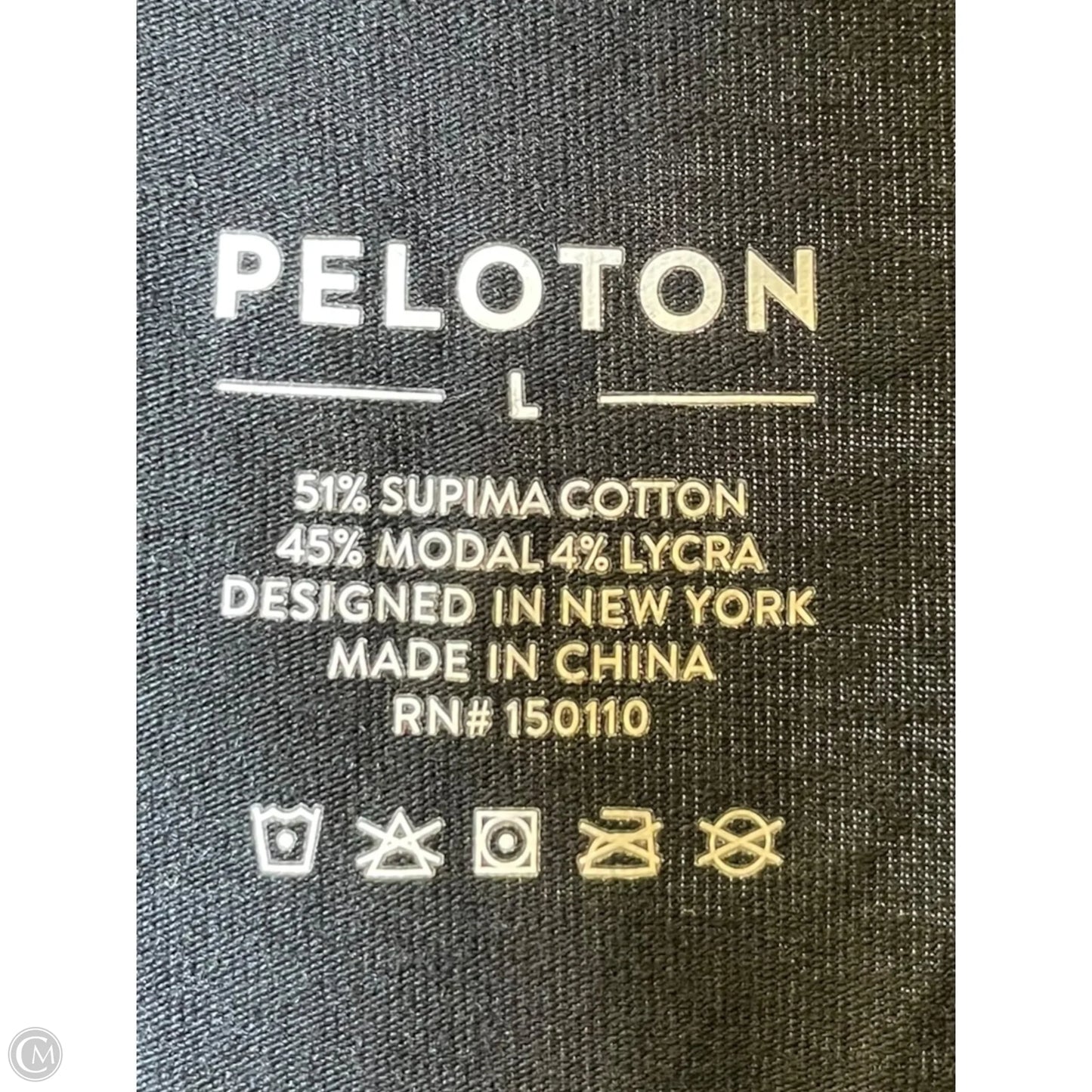 Tank Top By Peloton In Black, Size: L