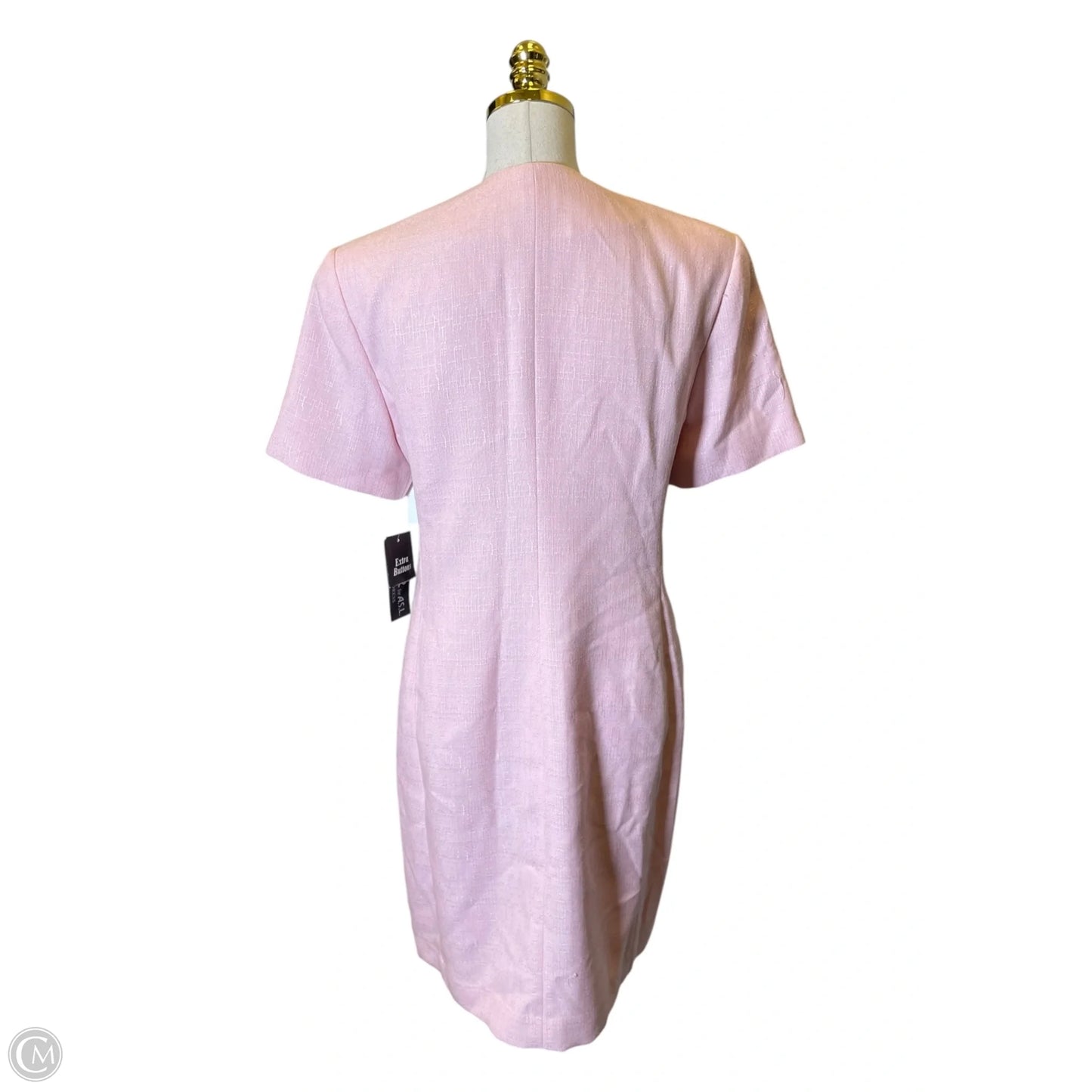Dress Casual Midi By Kasper In Pink, Size: 14p