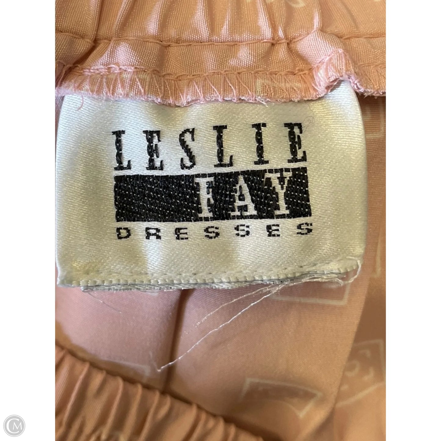 Skirt Maxi By Leslie Fay In Pink & White, Size: L