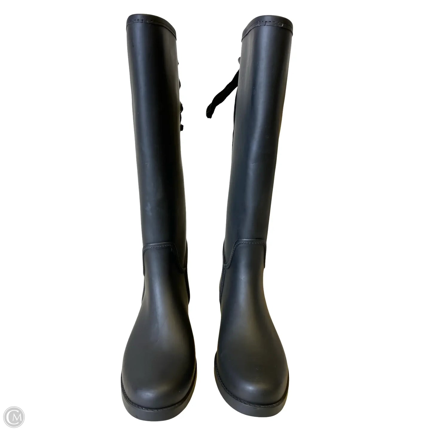 Boots Designer By Coach In Black, Size: 8