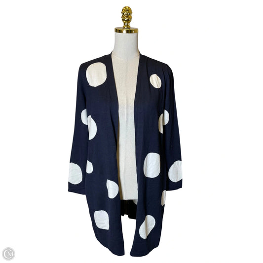 Cardigan By Chicos In Polkadot Pattern, Size: S