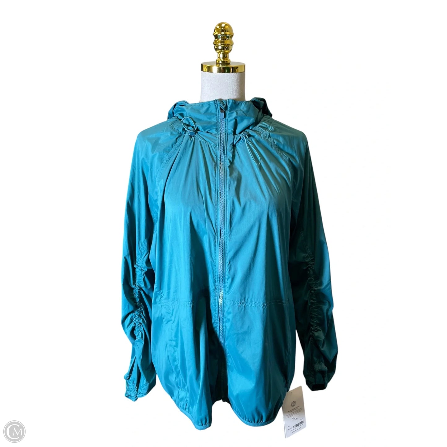 Athletic Jacket By Athleta In Blue, Size: S