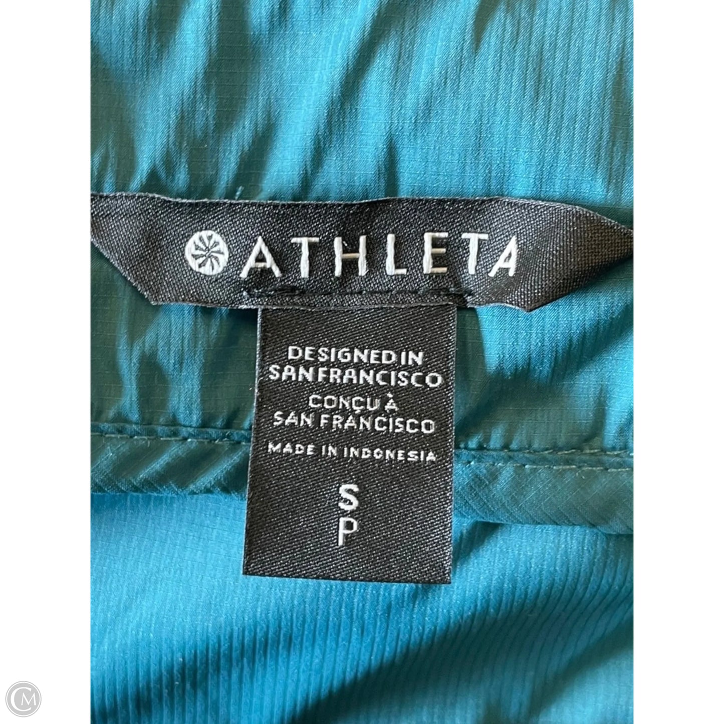 Athletic Jacket By Athleta In Blue, Size: S
